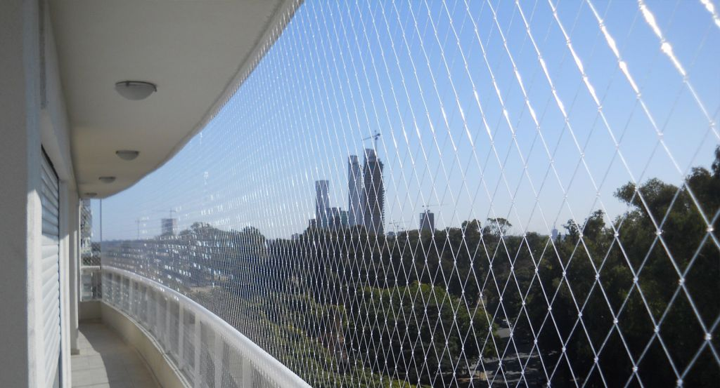 Balcony Safety Nets installation view 3