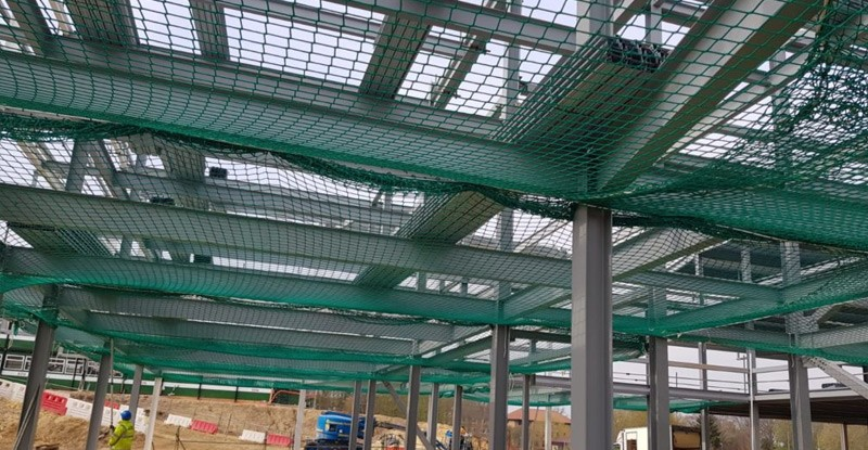 Industrial Safety Nets installation view 3