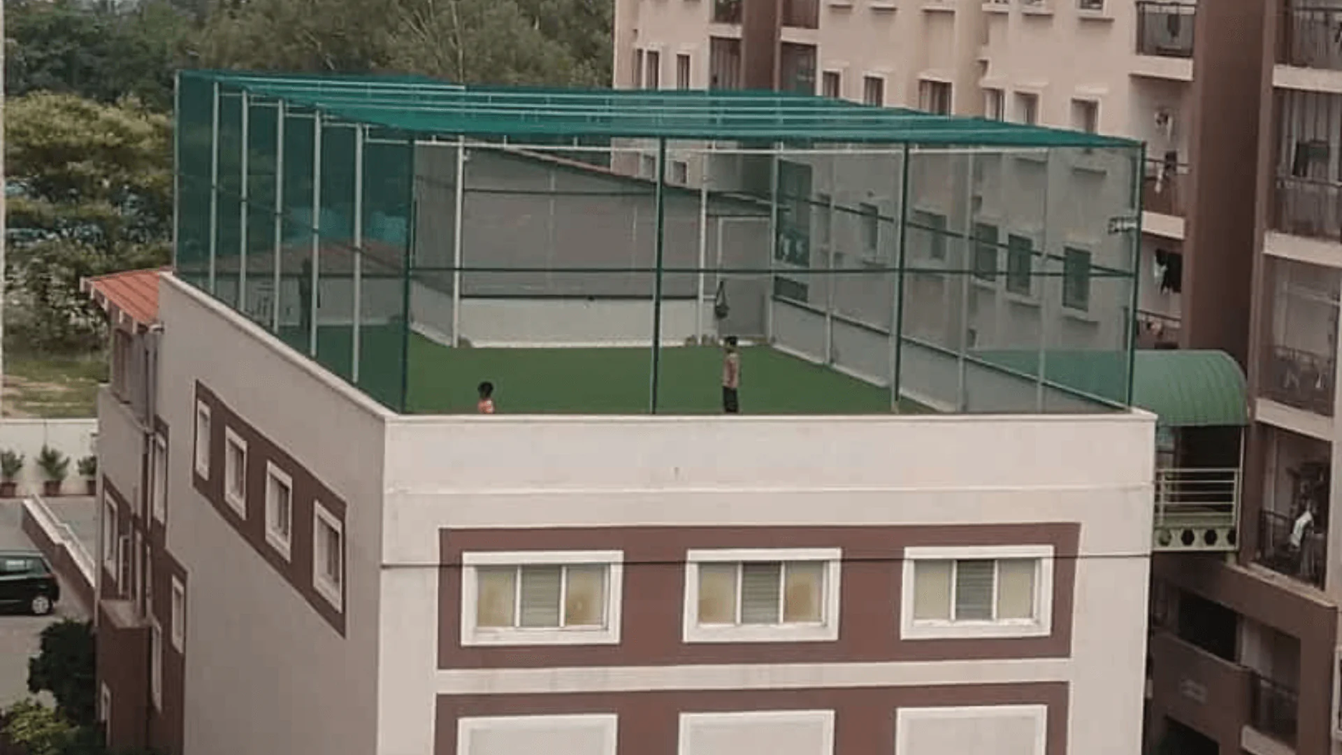 Terrace Cricket Nets & Box Cricket Nets installation view 2