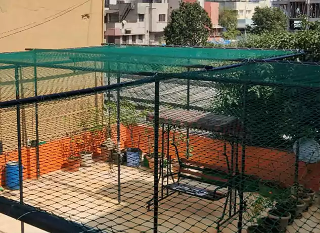 Terrace Top Nets installation view 2